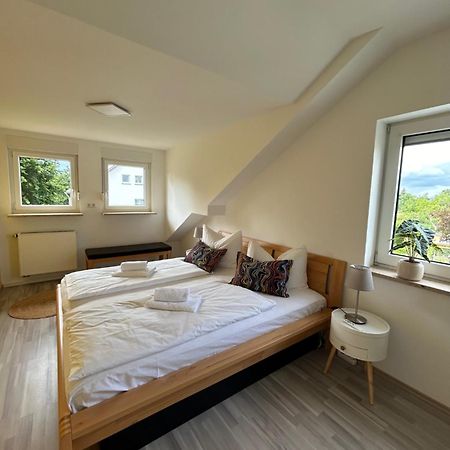 Apartment Kornbergblick Schwarzenbach an der Saale Esterno foto