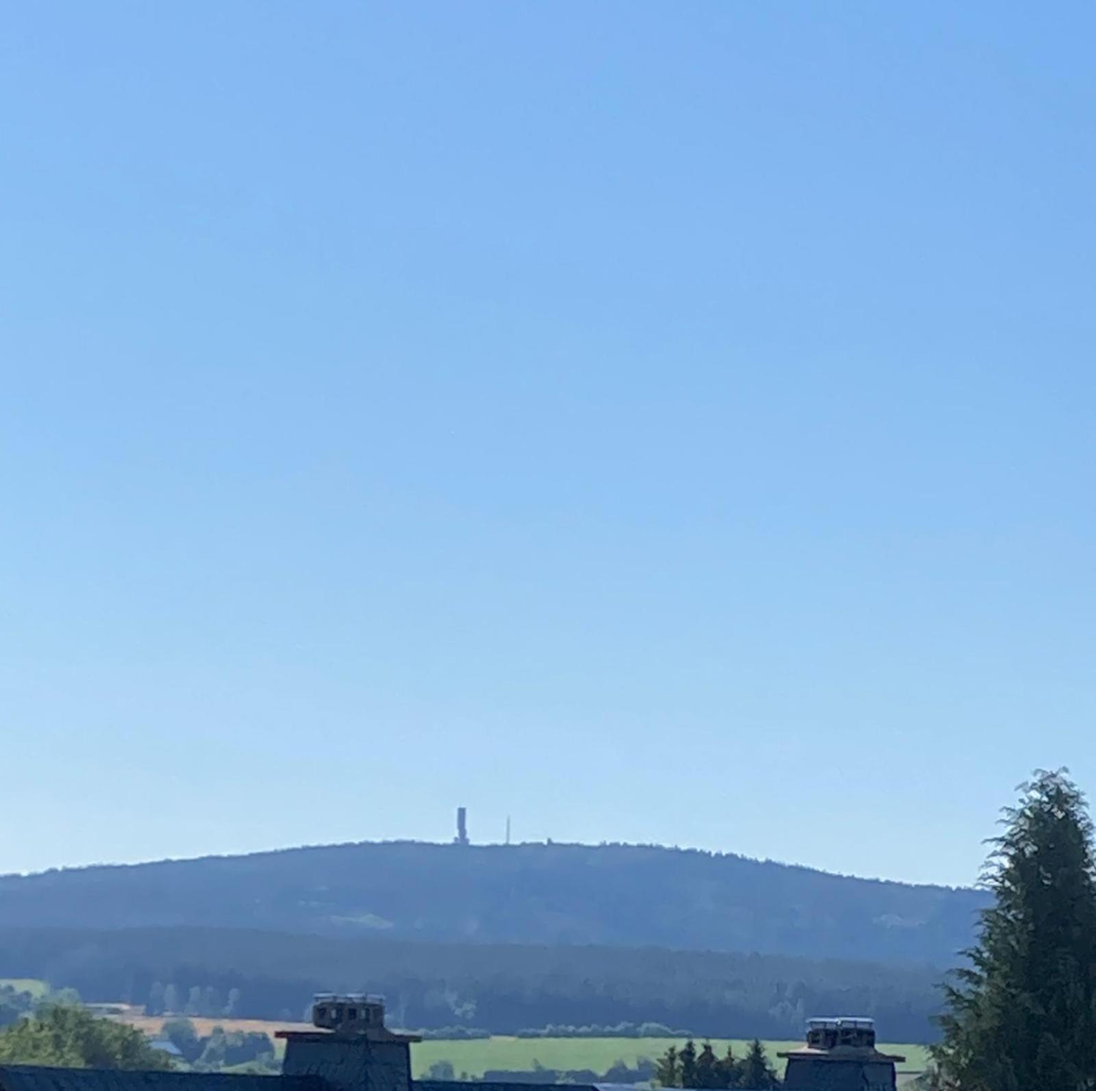 Apartment Kornbergblick Schwarzenbach an der Saale Esterno foto