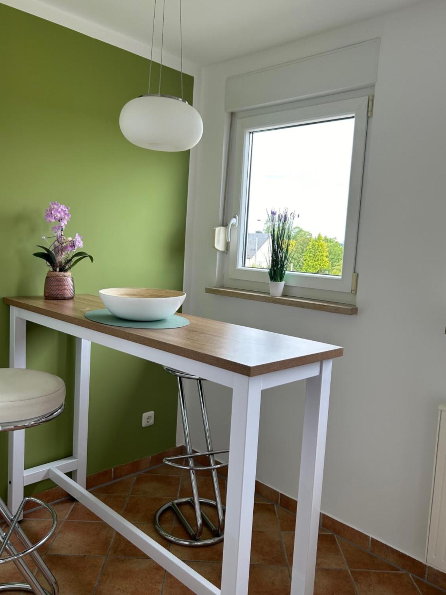 Apartment Kornbergblick Schwarzenbach an der Saale Esterno foto